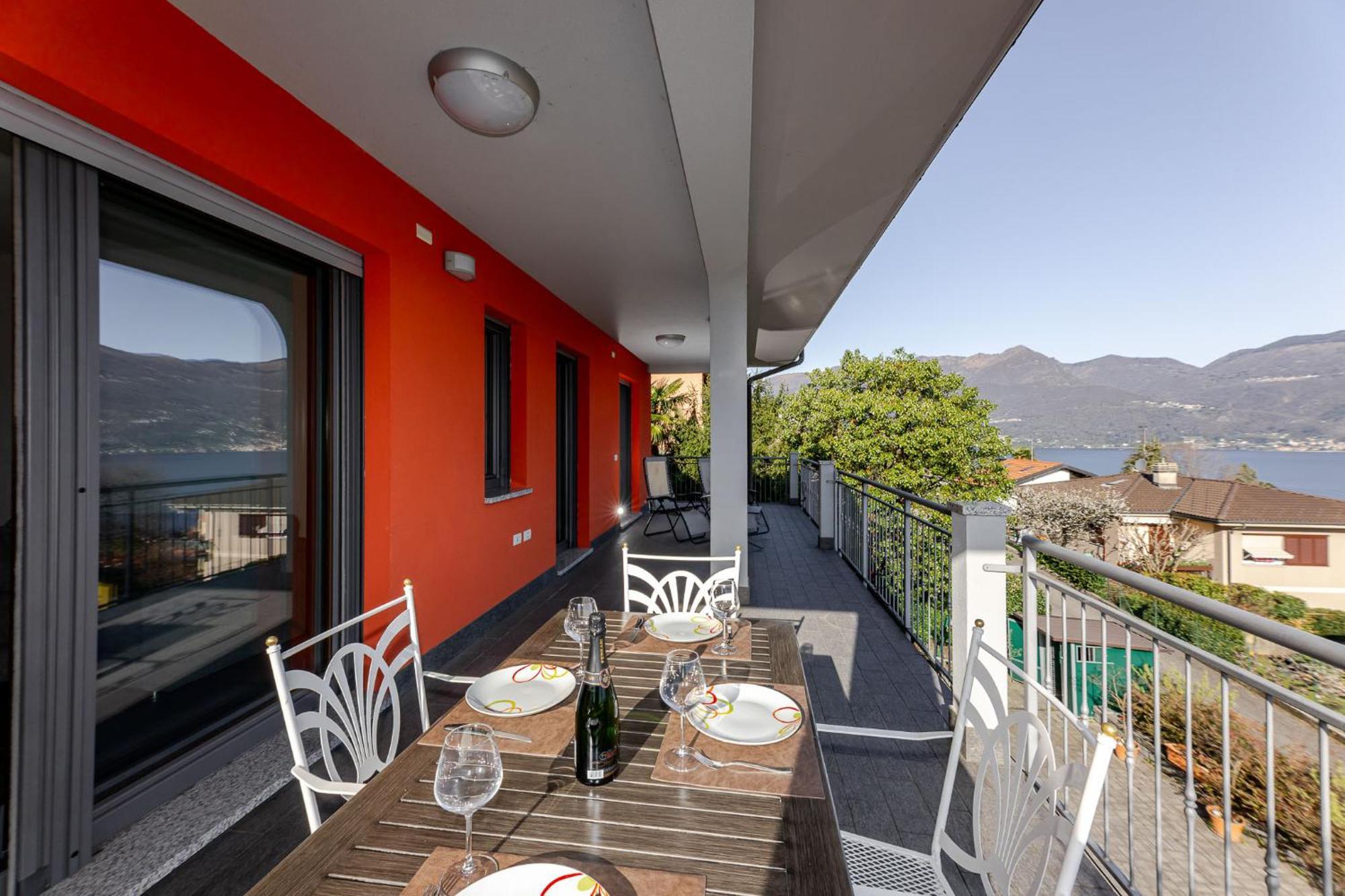 Casa Elena - Bella Vista Lago Germignaga Экстерьер фото